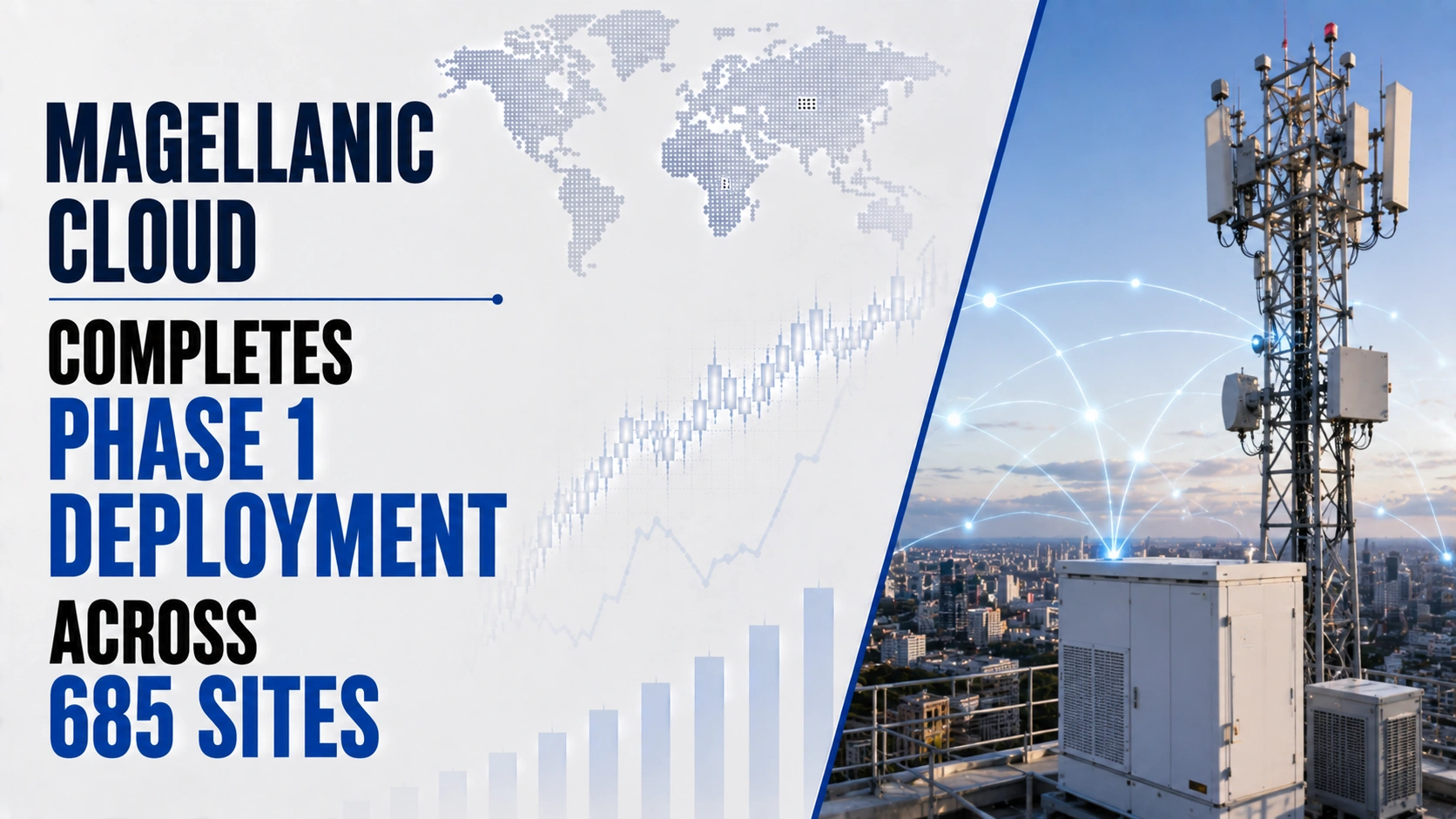 Magellanic Cloud Completes Phase 1 Deployment Across 685 Sites; Shares Fall 0.22%
