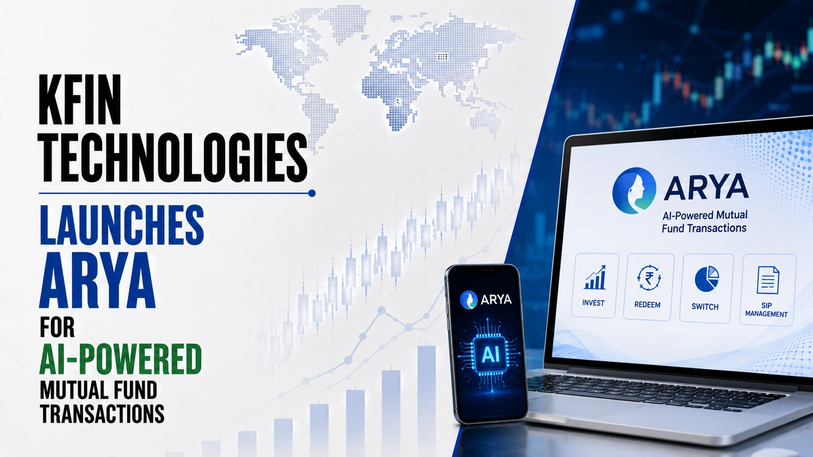 KFin Technologies Launches ARYA For AI-Powered Mutual Fund Transactions; Shares Fall 0.92% 