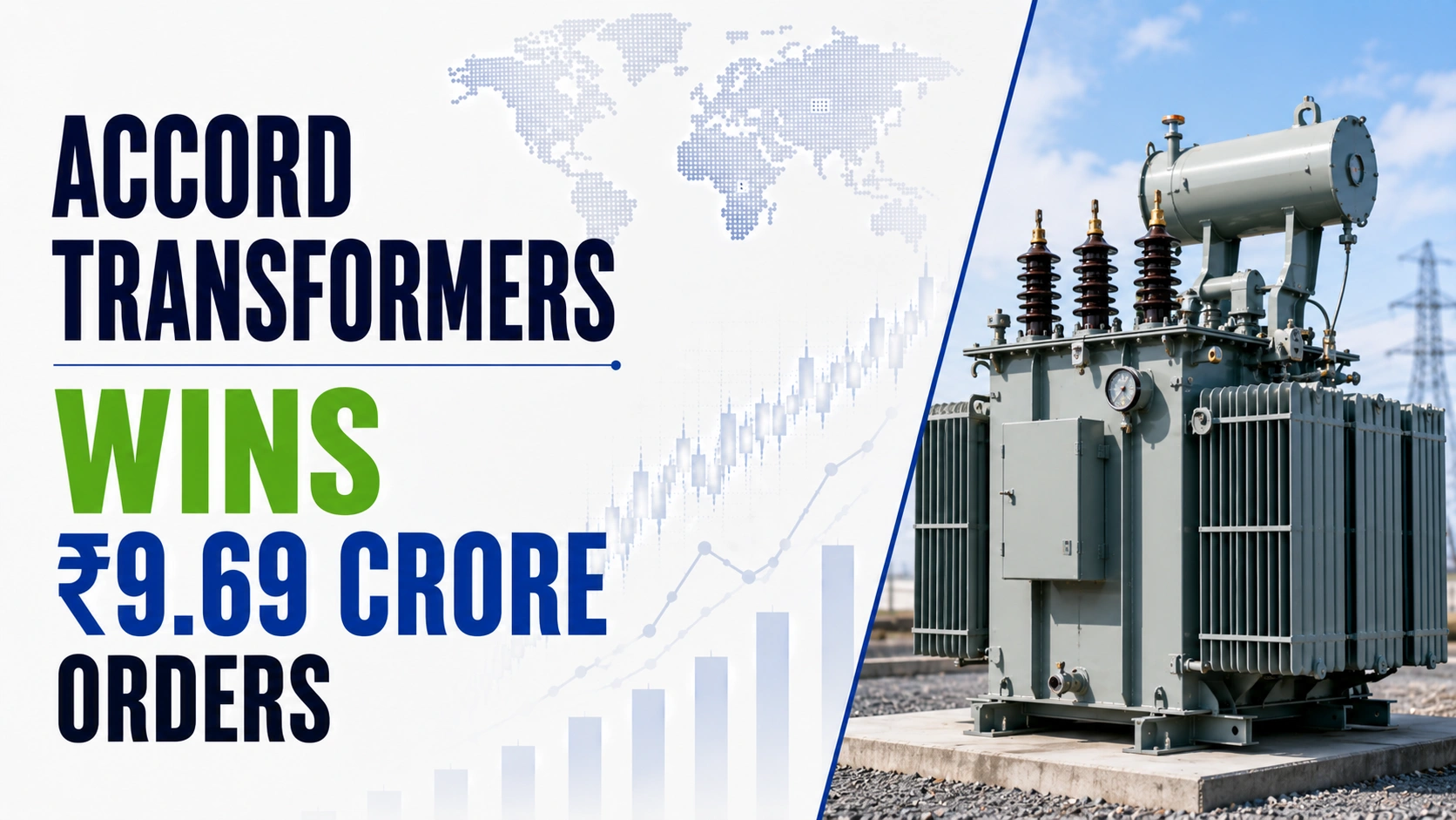 Accord Transformers Wins ₹9.69 Crore Orders; Shares Rise To ₹66