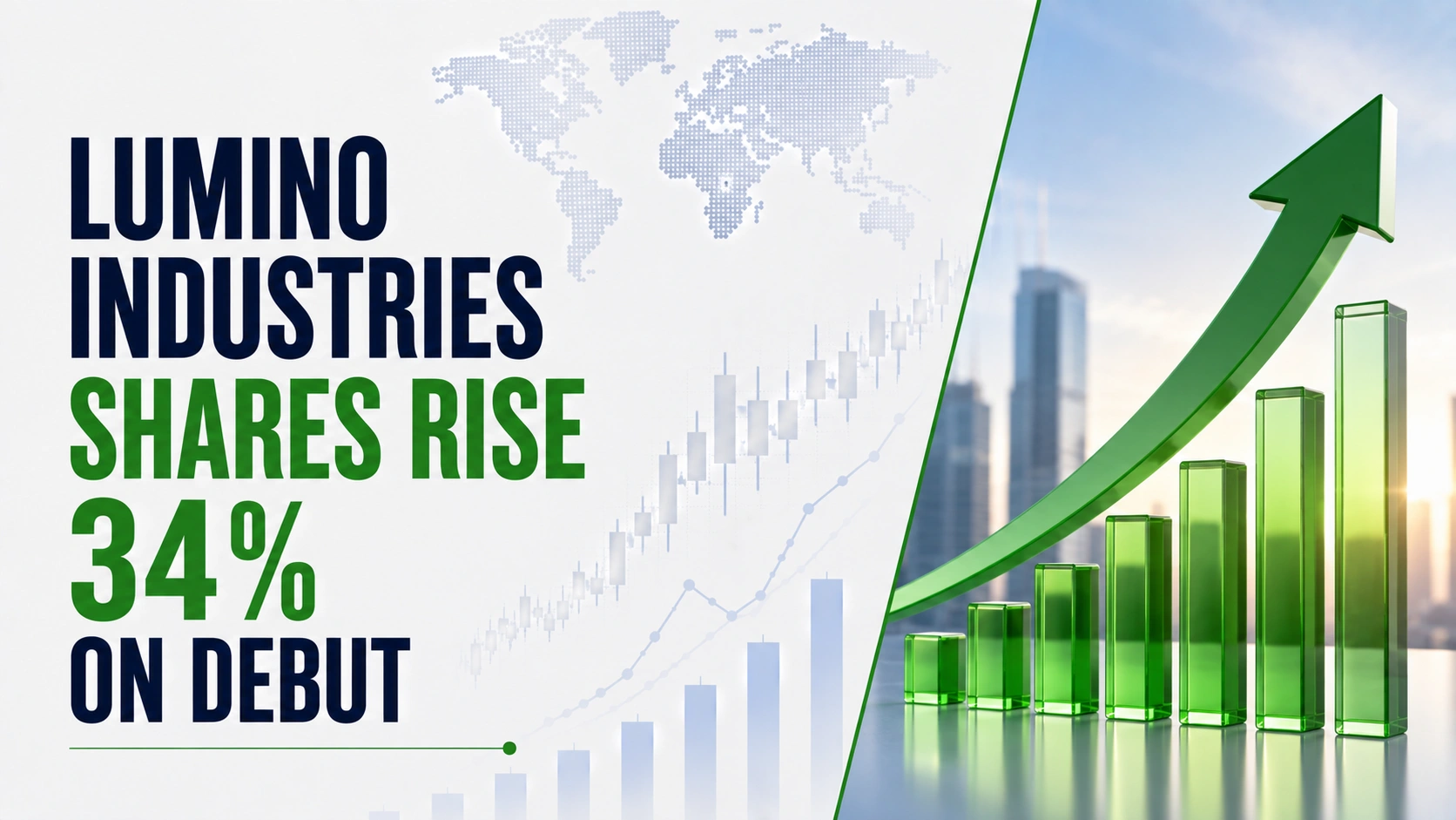 Lumino Industries Shares Rise 34% On Debut