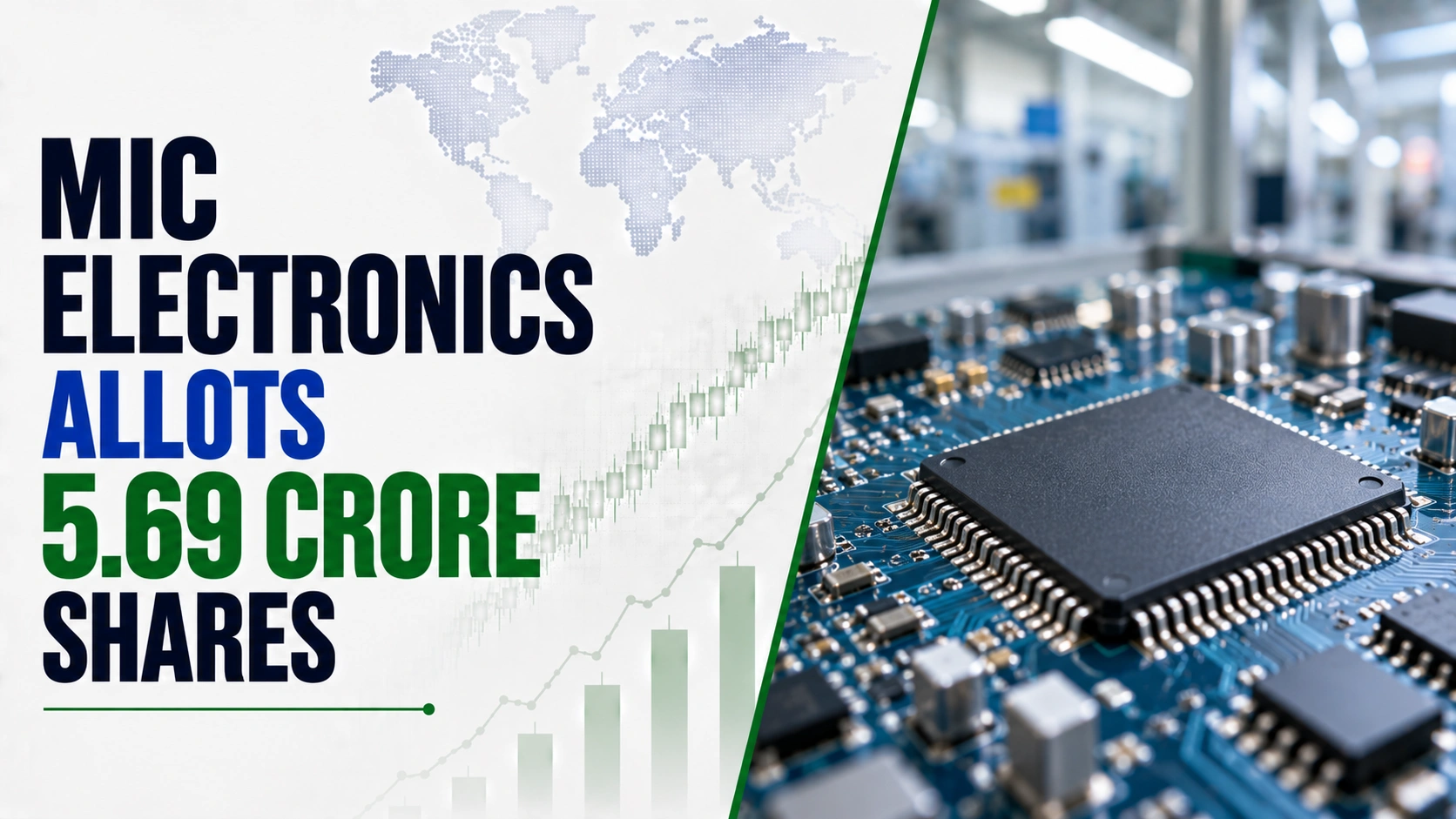 MIC Electronics Allots 5.69 Crore Shares; Stock Falls 1.97%