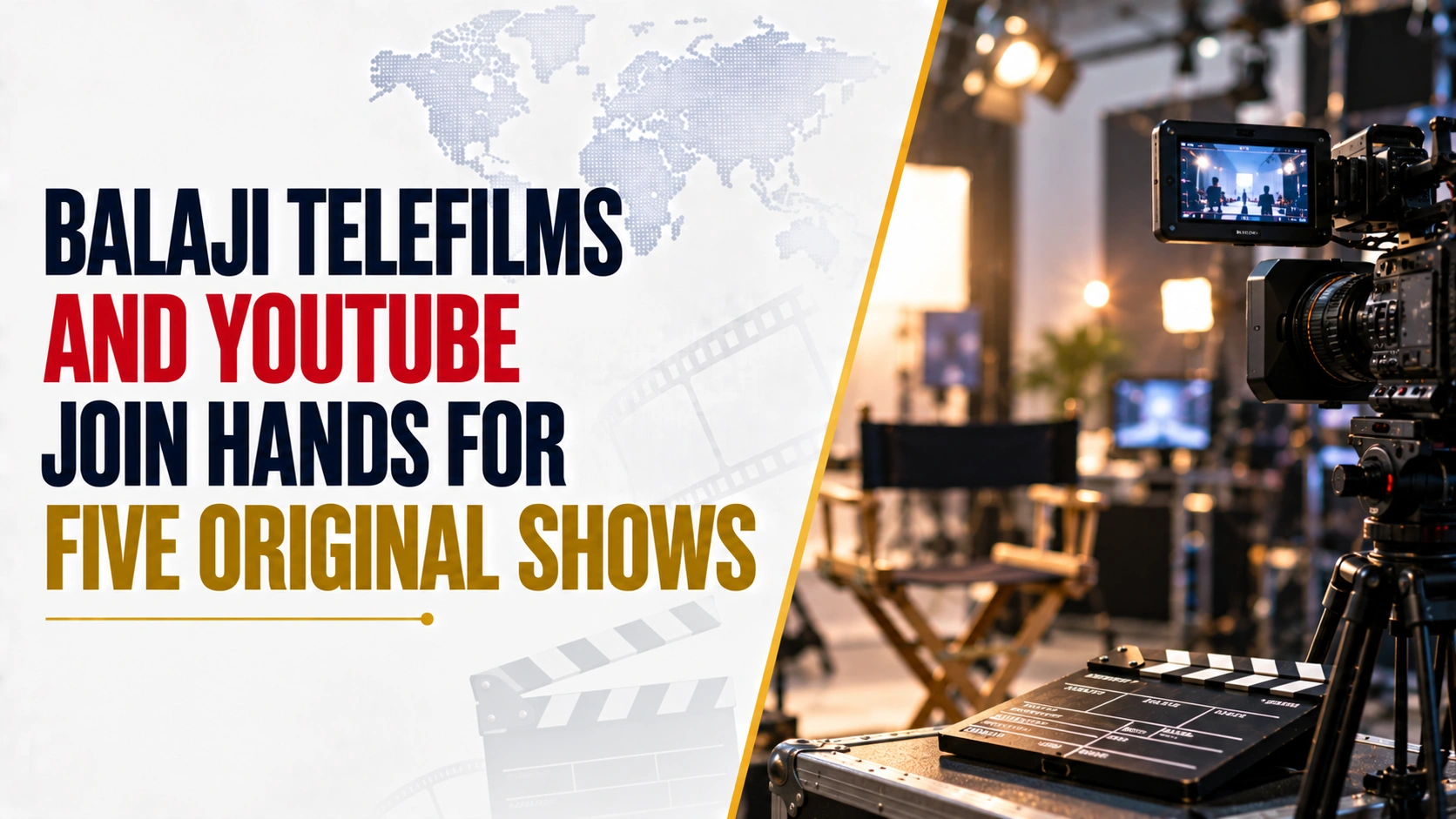Balaji Telefilms And YouTube Join Hands For Five Original Shows; Shares Fall 1.22%