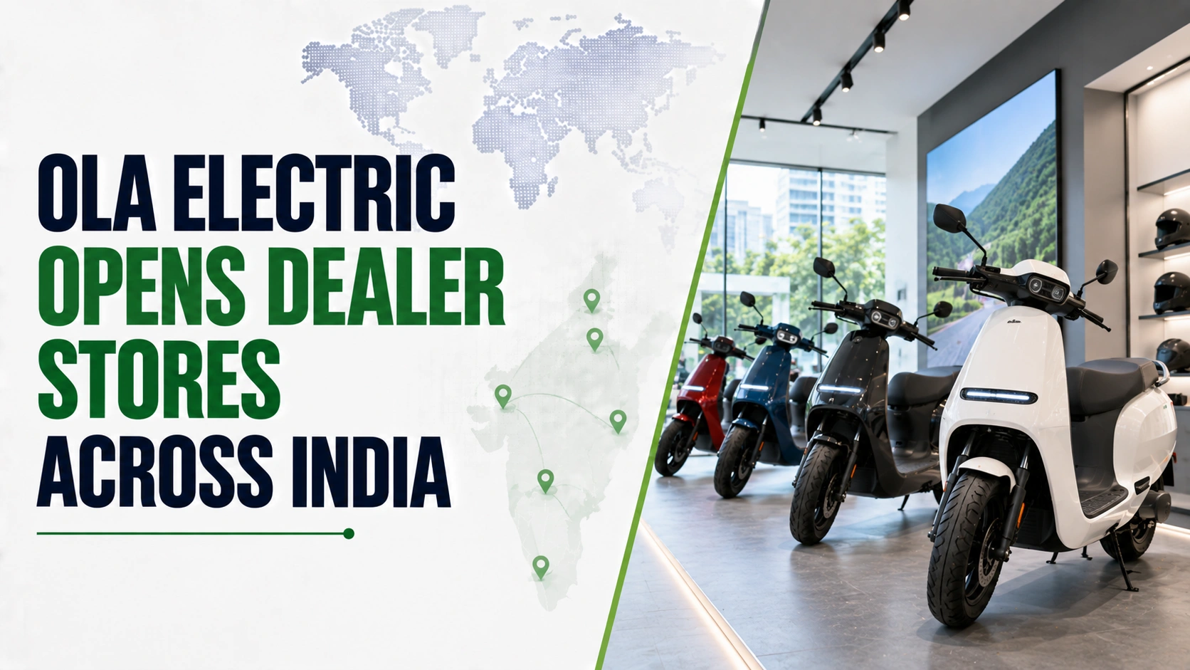 Ola Electric Opens Dealer Stores Across India; Shares Rise 1.97%