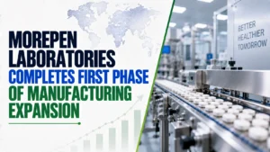 Morepen Laboratories Completes First Phase Of Manufacturing Expansion; Shares Rise 3.14%