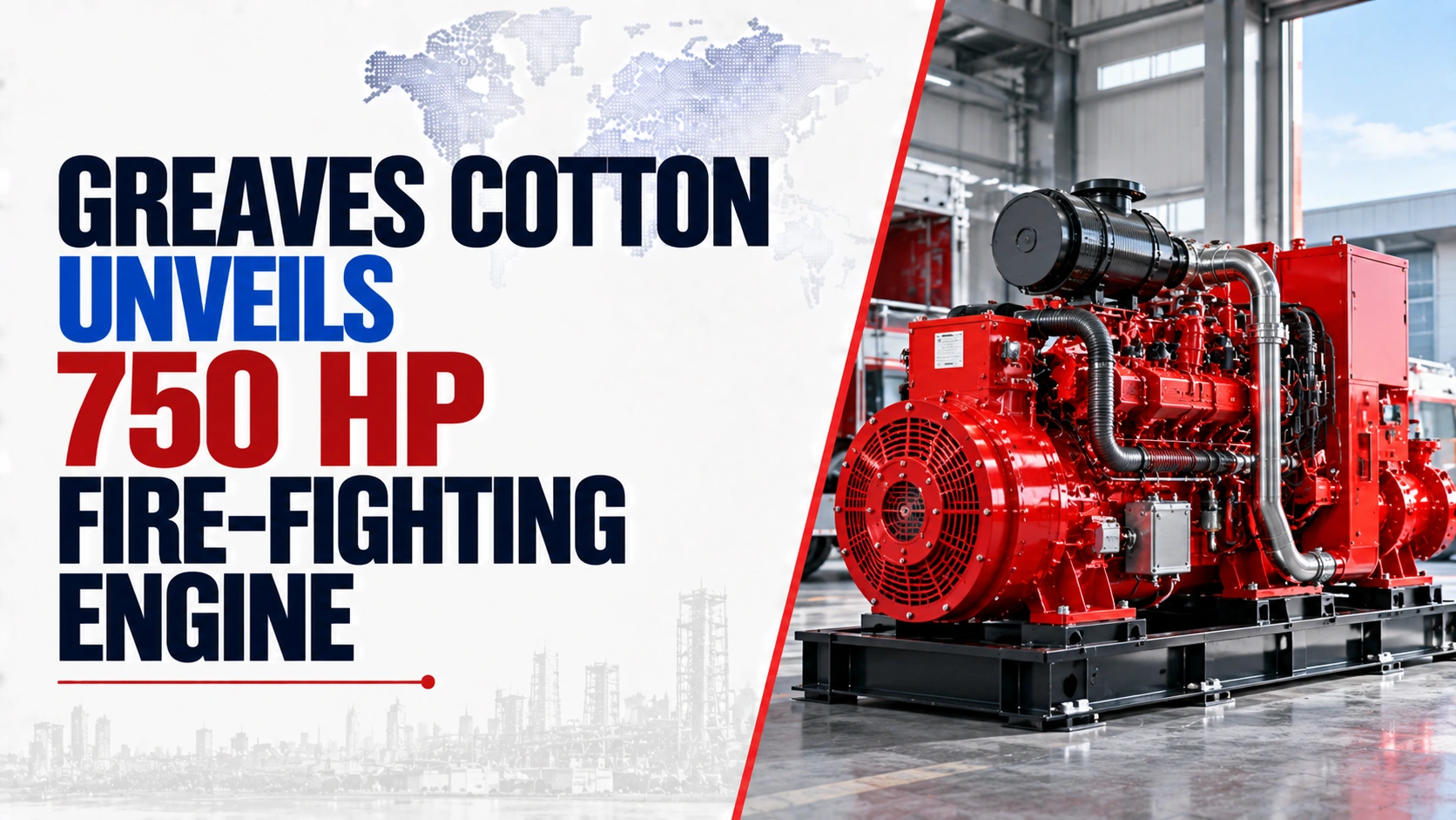 Greaves Cotton Unveils 750 HP Fire-Fighting Engine; Shares Fall 0.39%