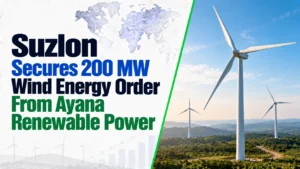 Suzlon Secures 200 MW Wind Energy Order From Ayana Renewable Power; Shares Edge Down 0.07%