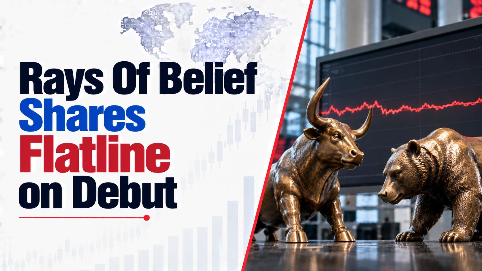 Rays Of Belief Shares Flatline on Debut