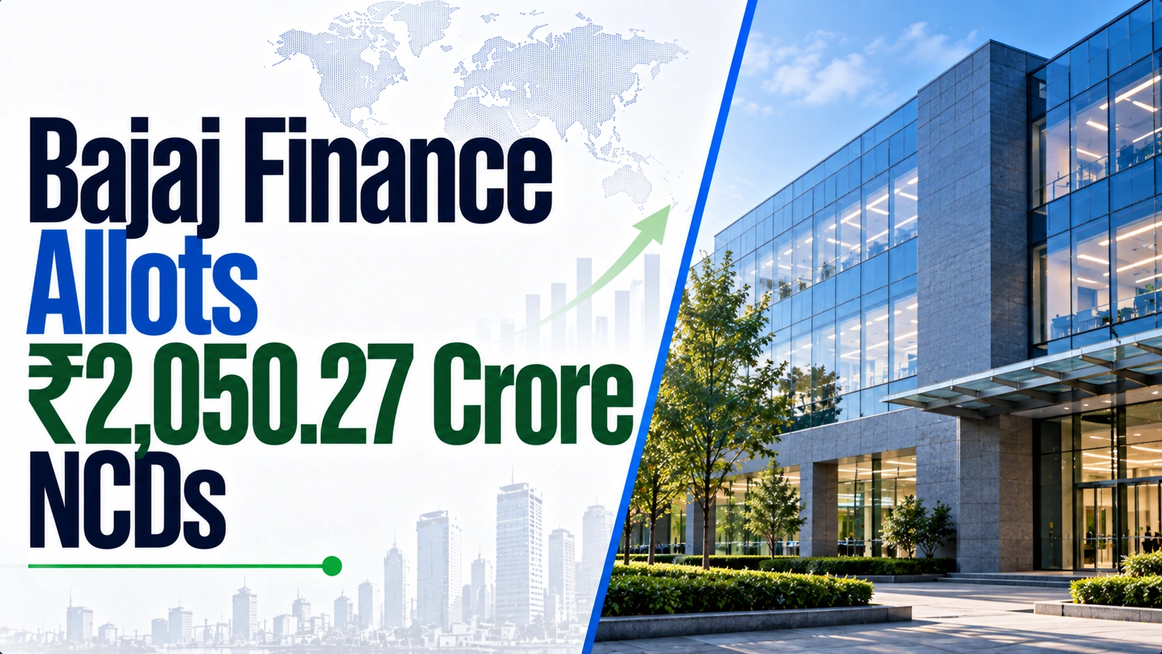 Bajaj Finance Allots ₹2,050.27 Crore NCDs; Shares Fall 0.81%