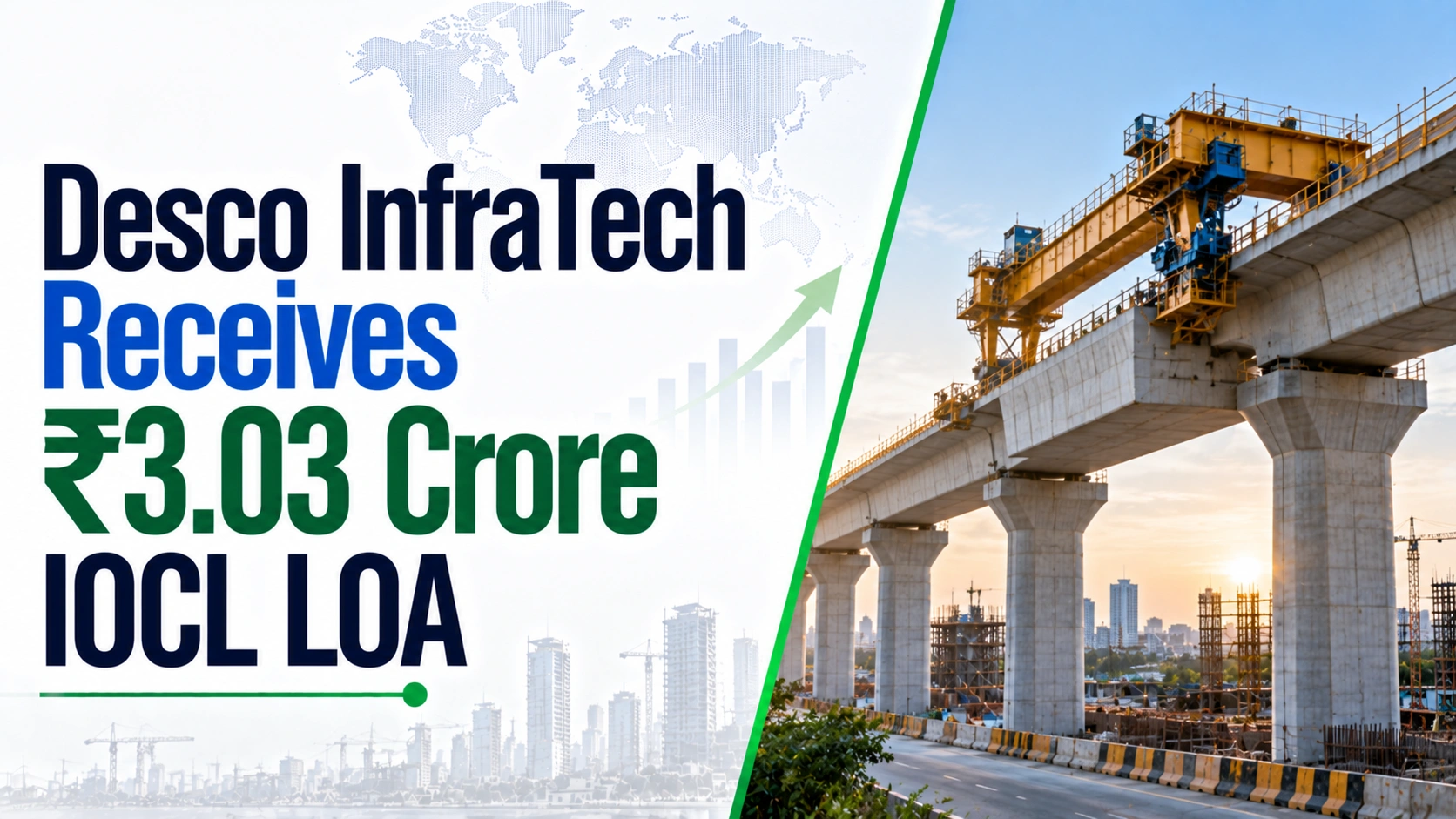 Desco InfraTech Receives ₹3.03 Crore IOCL LOA; Shares At ₹157.20
