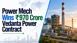 Power Mech Wins ₹970 Crore Vedanta Power Contract; Shares Rise 1.57%