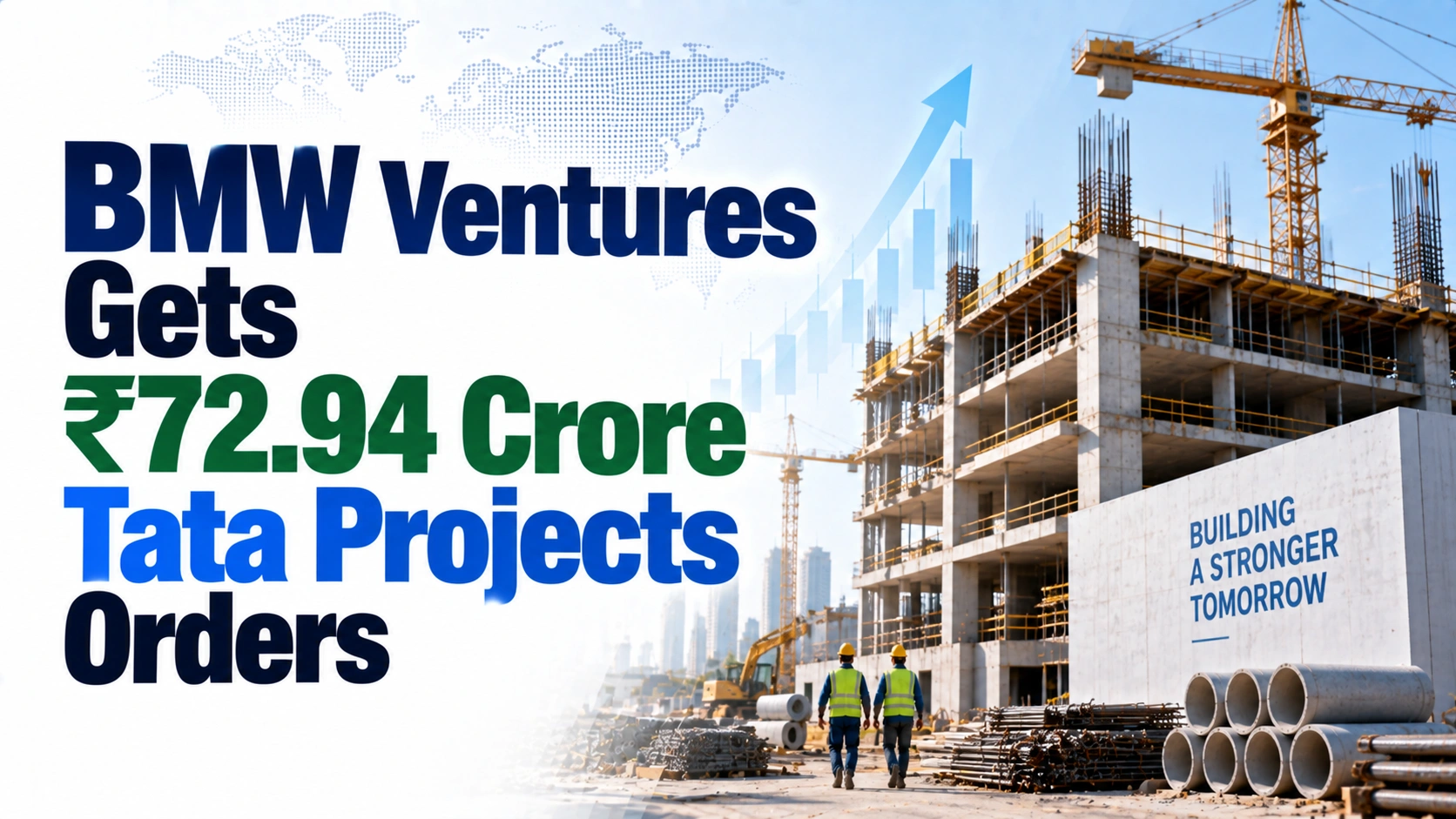 BMW Ventures Gets ₹72.94 Crore Tata Projects Orders; Shares Rise 4.96%