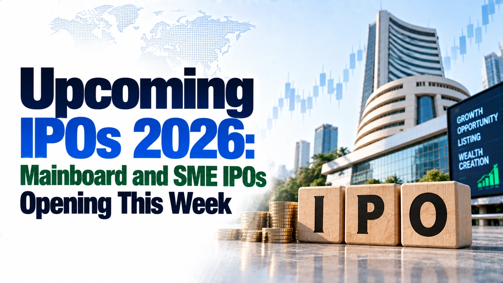 Upcoming IPOs 2026: Mainboard and SME IPOs Opening This Week