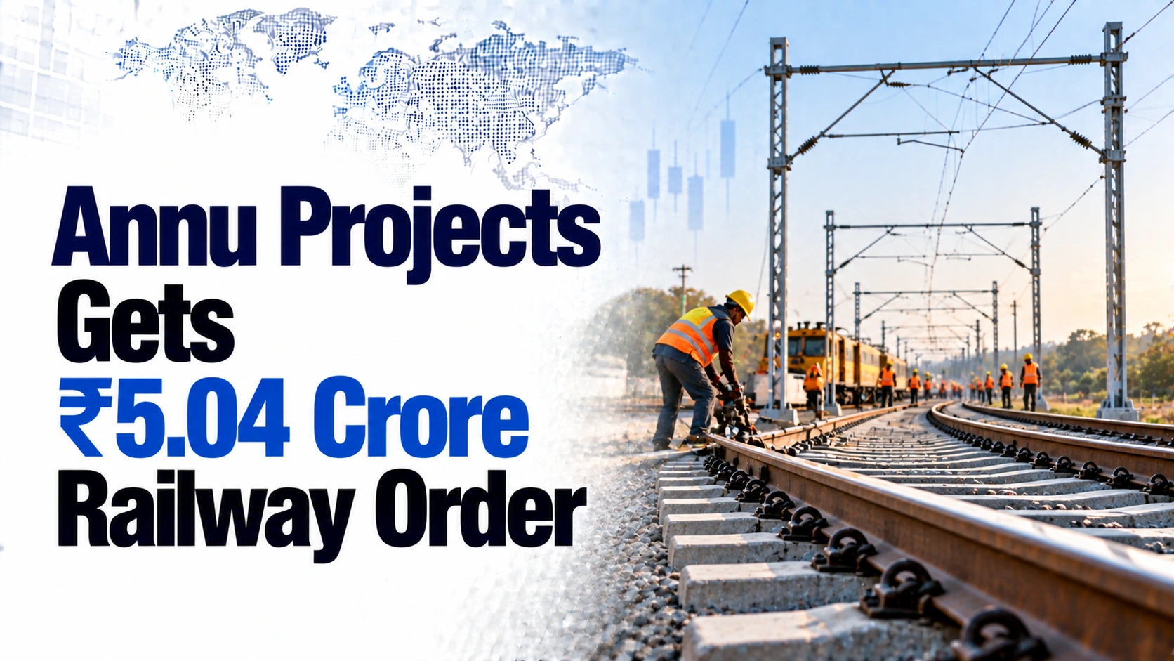 Annu Projects Gets ₹5.04 Crore Railway Order; Shares Rise 3.57%