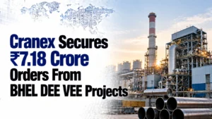 Cranex Secures ₹7.18 Crore Orders From BHEL, DEE VEE Projects; Shares At ₹75.98