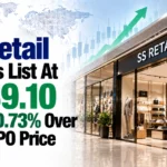 SS Retail Shares List At ₹639.10, Gain 50.73% Over ₹424 IPO Price