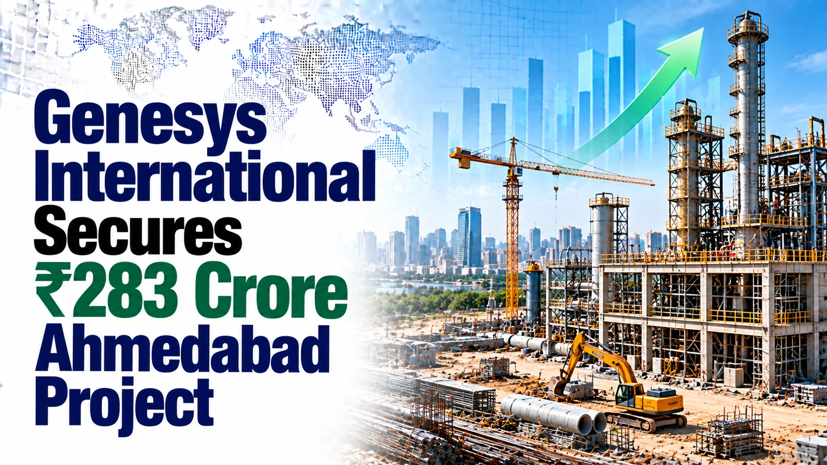 Genesys International Secures ₹283 Crore Ahmedabad Project; Shares Rise 3.86%