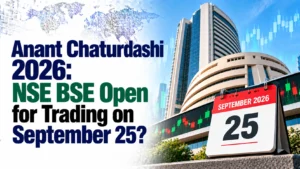 Anant Chaturdashi 2026: NSE, BSE Open for Trading on September 25?