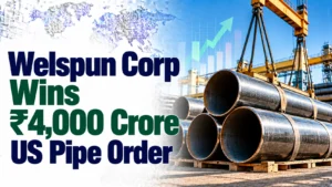 Welspun Corp Wins ₹4,000 Crore US Pipe Order; Shares Rise 3.45%