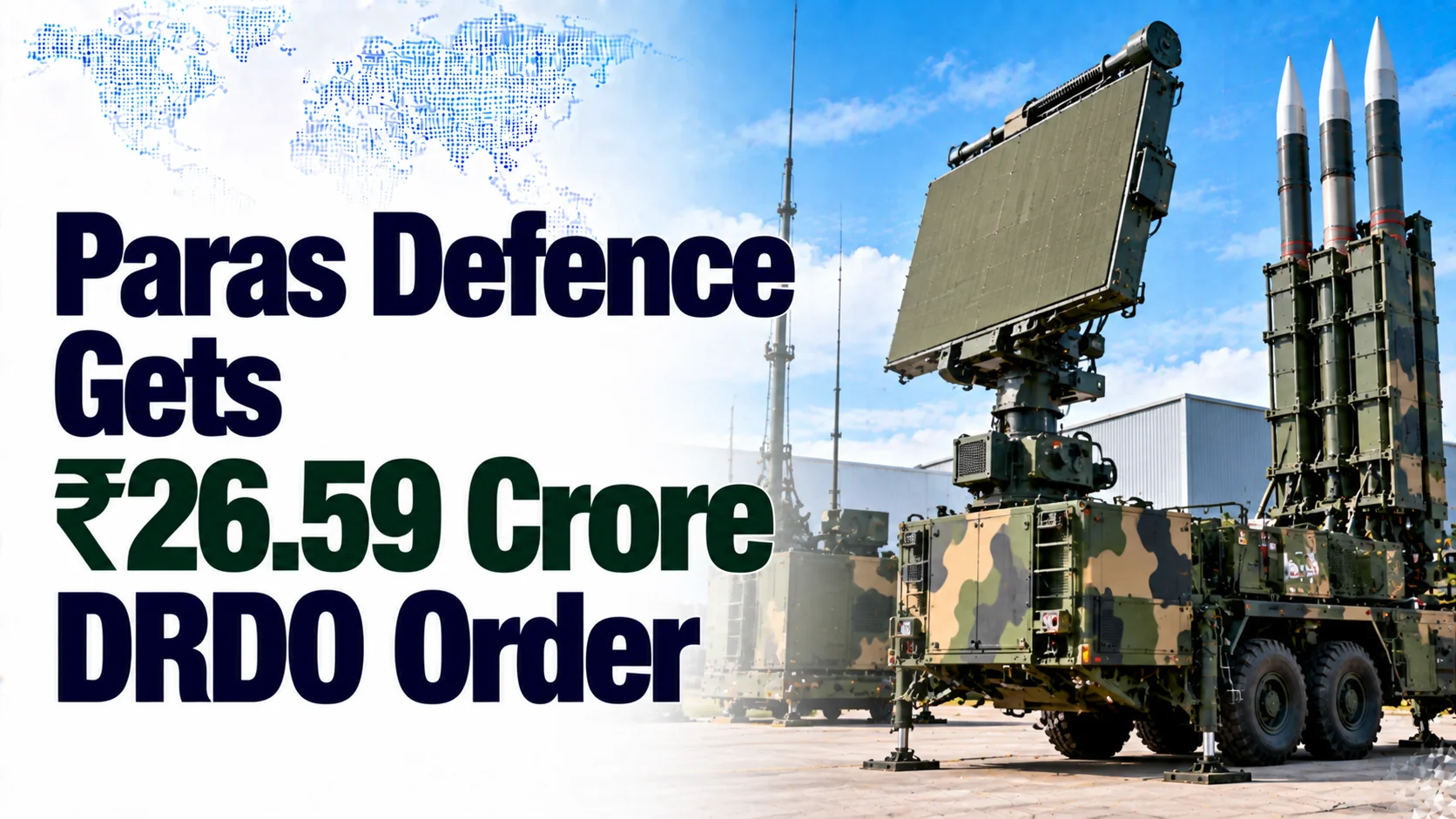 Paras Defence Gets ₹26.59 Crore DRDO Order; Shares Fall 1.02%