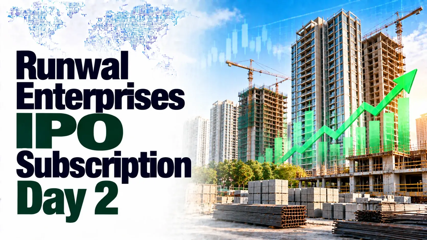 Runwal Enterprises IPO Subscription Day 2: Issue Subscribed 0.75 Times