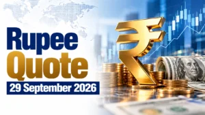 Rupee Quote: 29 September 2026