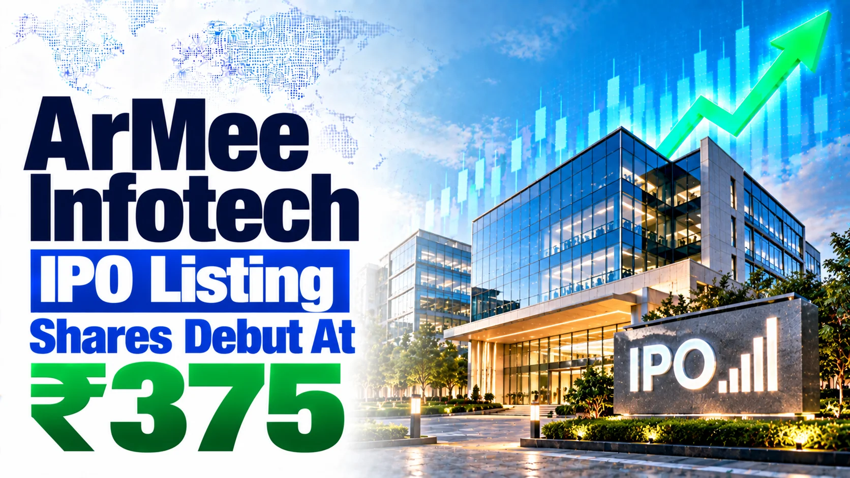 ArMee Infotech IPO Listing: Shares Debut At ₹375 On NSE And BSE Against ₹375 Issue Price