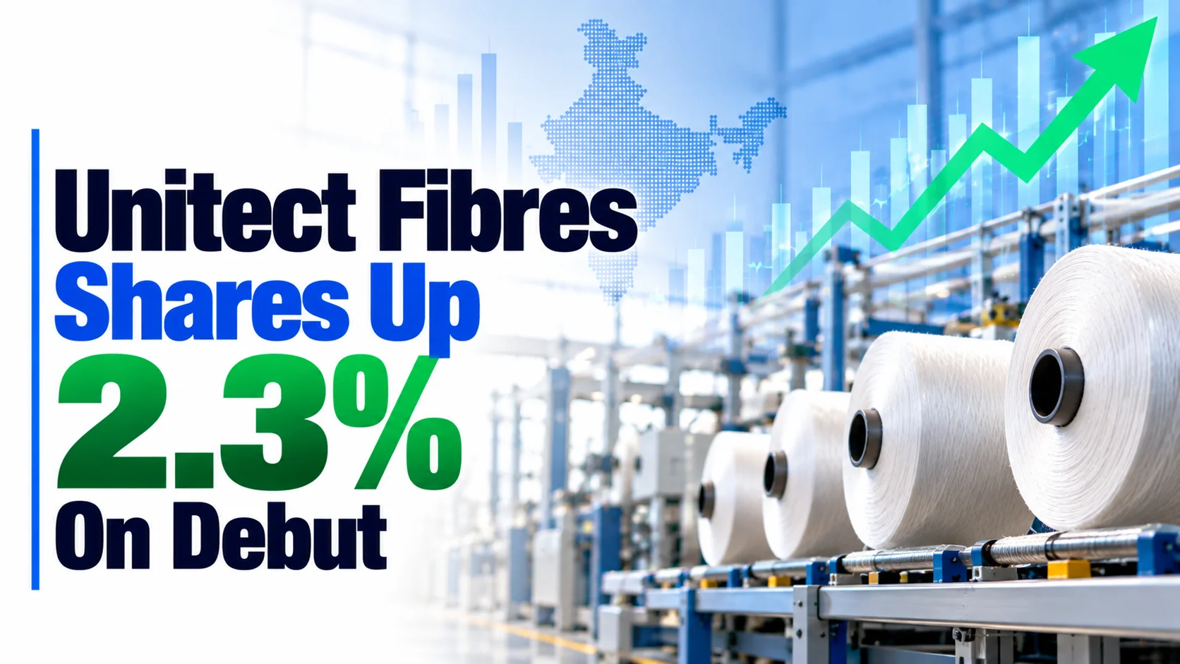 Unitect Fibres Shares Up 2.3% On Debut
