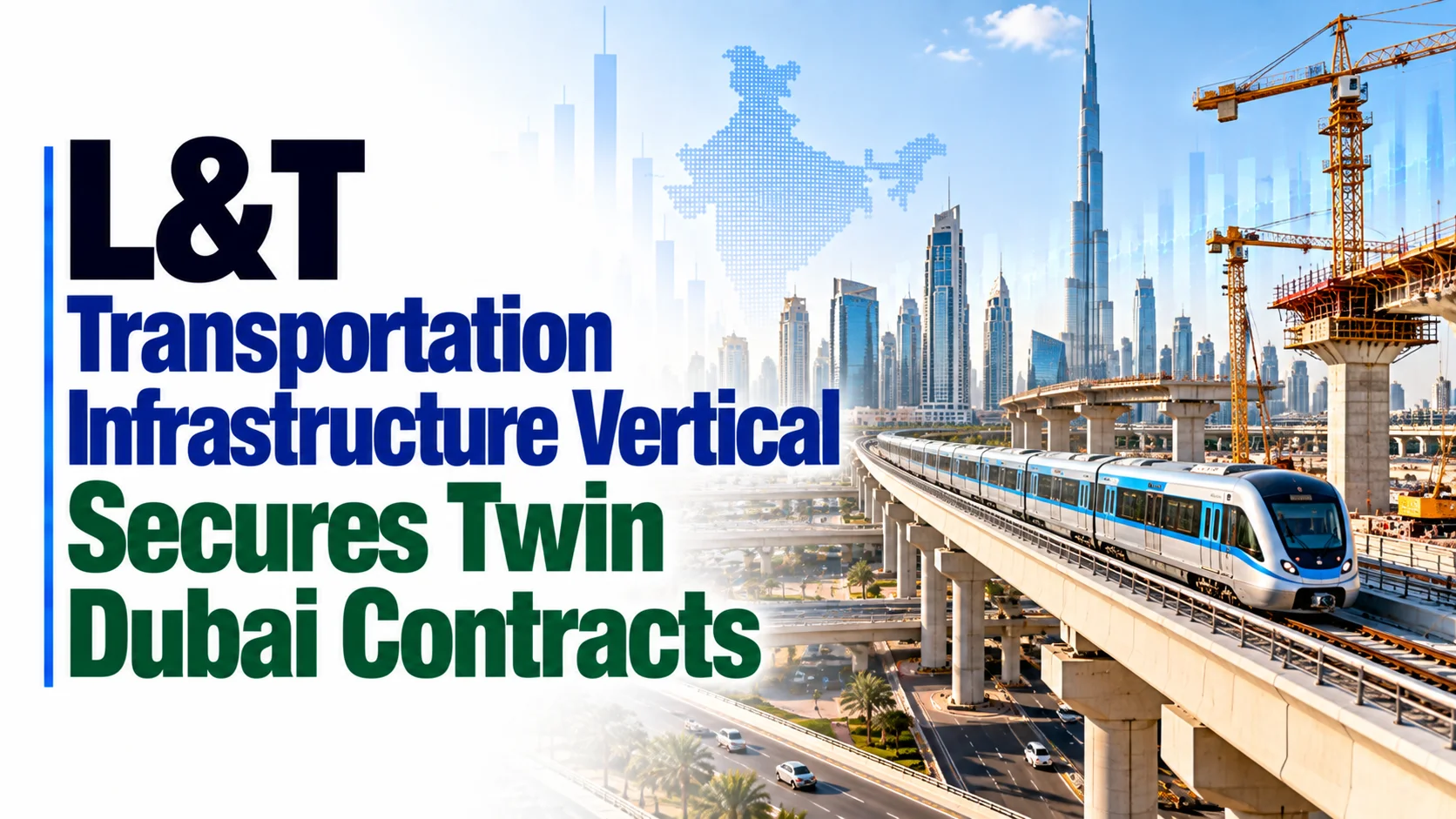 L&T Transportation Infrastructure Vertical Secures Twin Dubai Contracts; Shares Rise 0.42% 