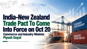 India-New Zealand Trade Pact To Come Into Force on Oct 20: Commerce and Industry Minister Piyush Goyal