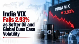 India VIX Falls 2.93% as Softer Oil and Global Cues Ease Volatility