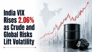 India VIX Rises 2.06% as Crude and Global Risks Lift Volatility