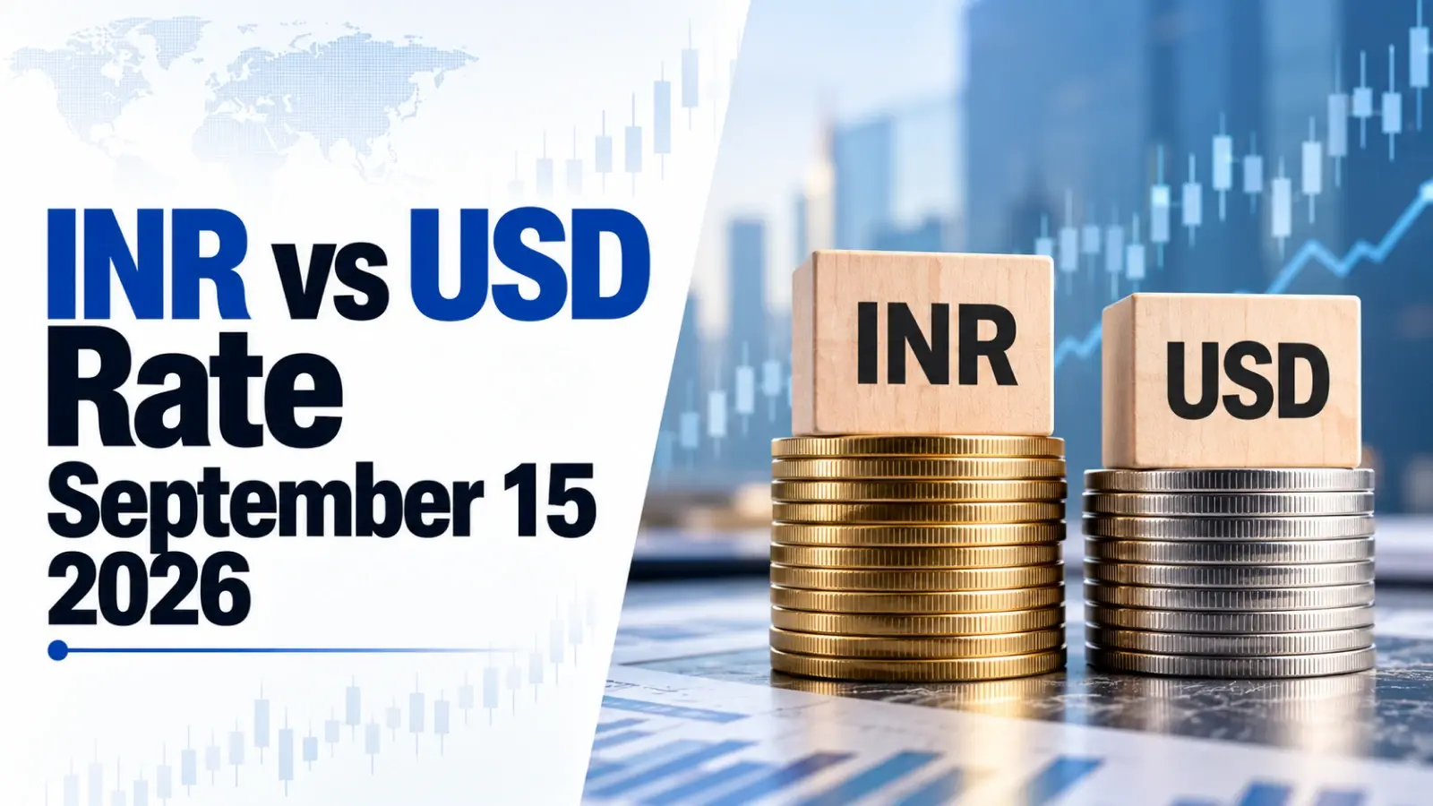 INR vs USD Rate, September 15, 2026: Rupee Falls 30 Paise to 95.84 Against US Dollar in Early Trade