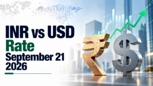 INR vs USD Rate, September 21, 2026: Rupee Rises 15 Paise To Close at 95.81 Against US Dollar