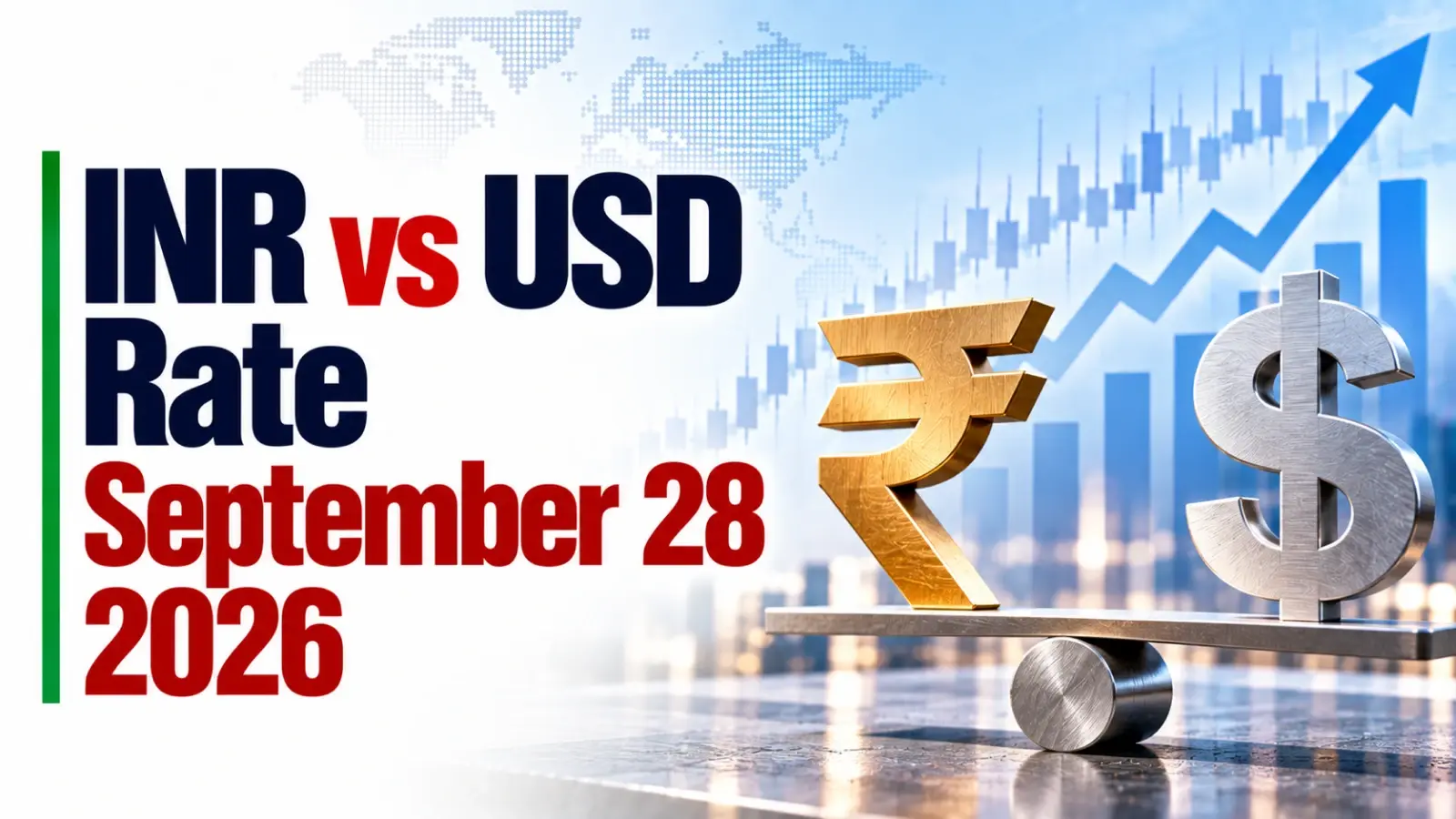 INR vs USD Rate, September 28, 2026: Rupee Falls 20 Paise to 95.95 Against US Dollar in Early Trade