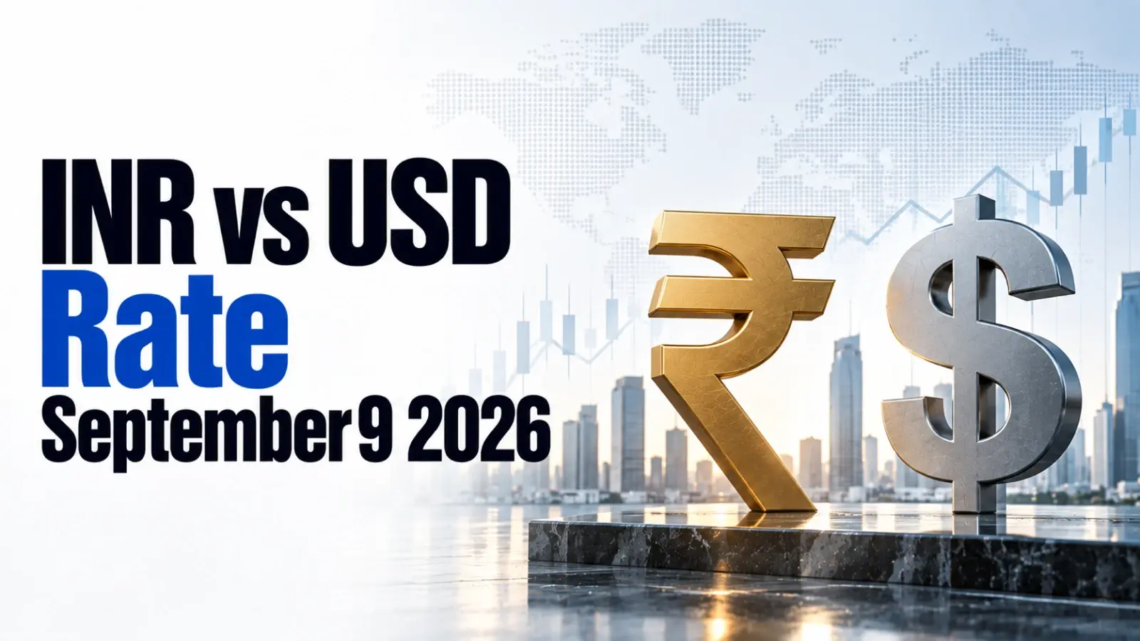 INR vs USD Rate, September 9, 2026: Rupee Plunges 34 Paise to 95.08 Against Dollar As Crude Prices Surpass USD 100 Mark