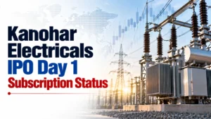 Kanohar Electricals IPO Day 1 Subscription Status