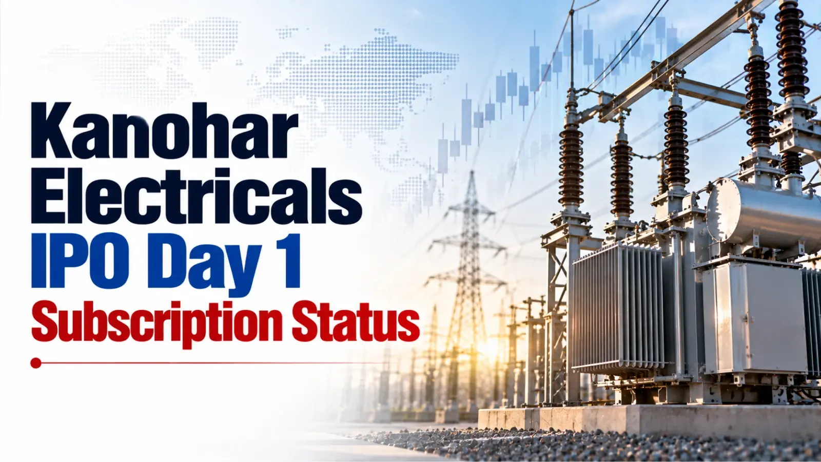 Kanohar Electricals IPO Day 1 Subscription Status