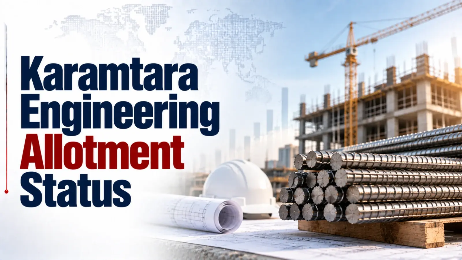 Karamtara Engineering IPO Allotment Status: Check Karamtara Engineering Allotment Status, Subscription Data and Online Share Allocation 