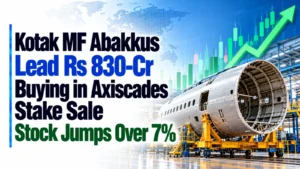 Kotak MF, Abakkus Lead Rs 830-Cr Buying in Axiscades Stake Sale; Stock Jumps Over 7%