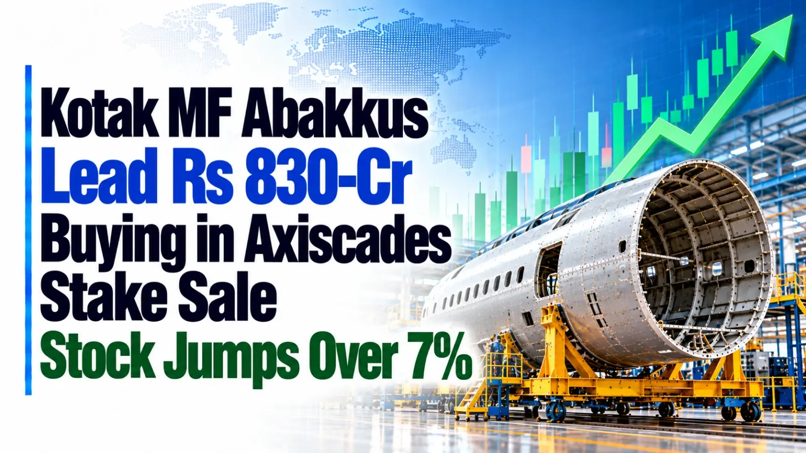 Kotak MF, Abakkus Lead Rs 830-Cr Buying in Axiscades Stake Sale; Stock Jumps Over 7%