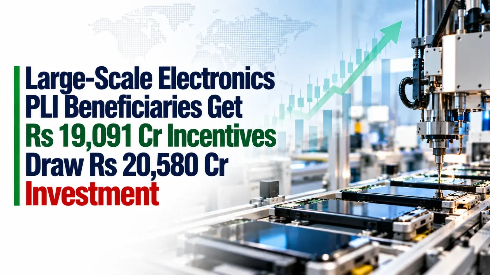 Large-Scale Electronics PLI Beneficiaries Get Rs 19,091 Cr Incentives, Draw Rs 20,580 Cr Investment