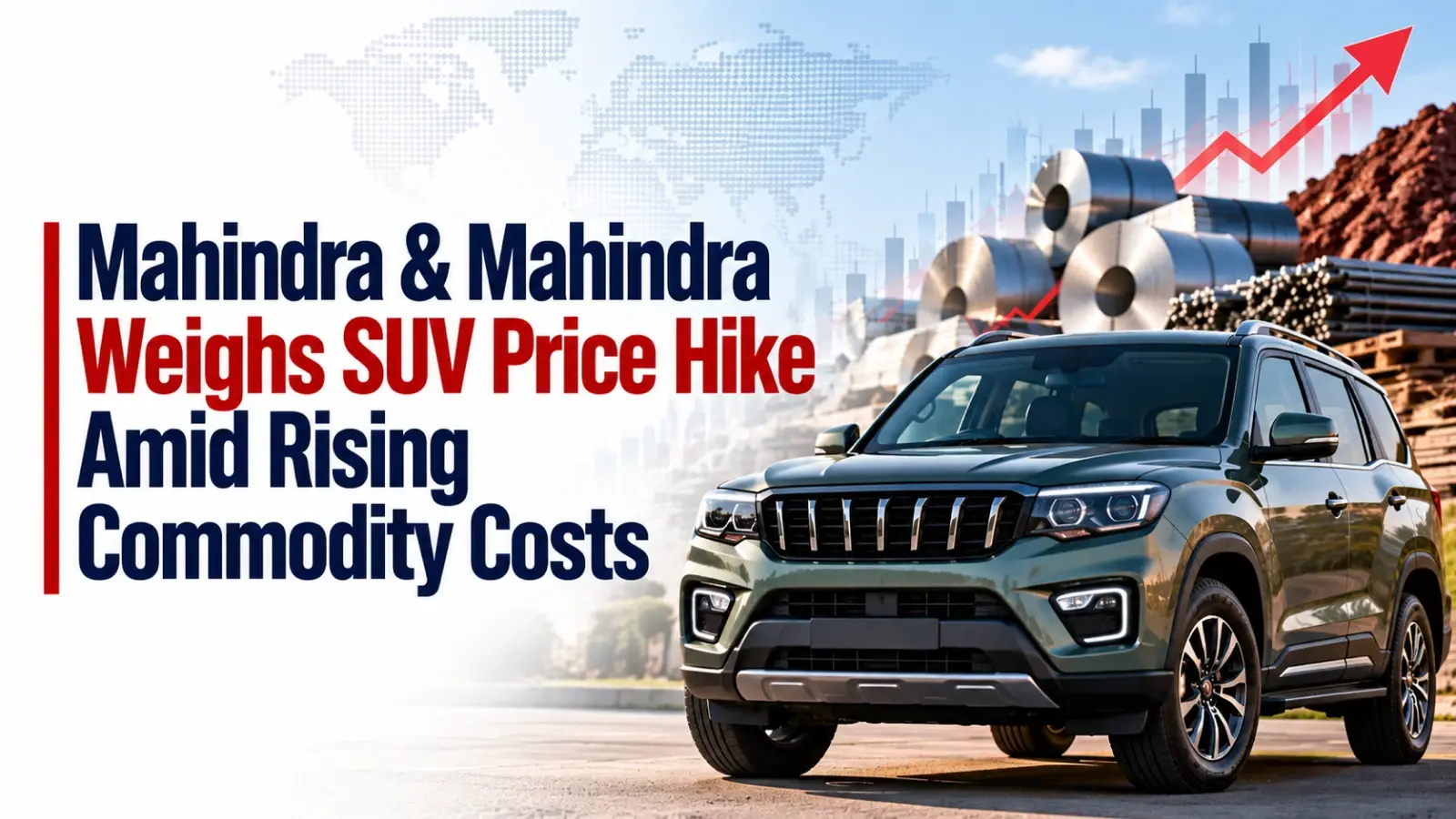 Mahindra & Mahindra Weighs SUV Price Hike Amid Rising Commodity Costs