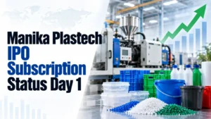 Manika Plastech IPO Subscription Status Day 1: Issue Subscribed 1.49 Times