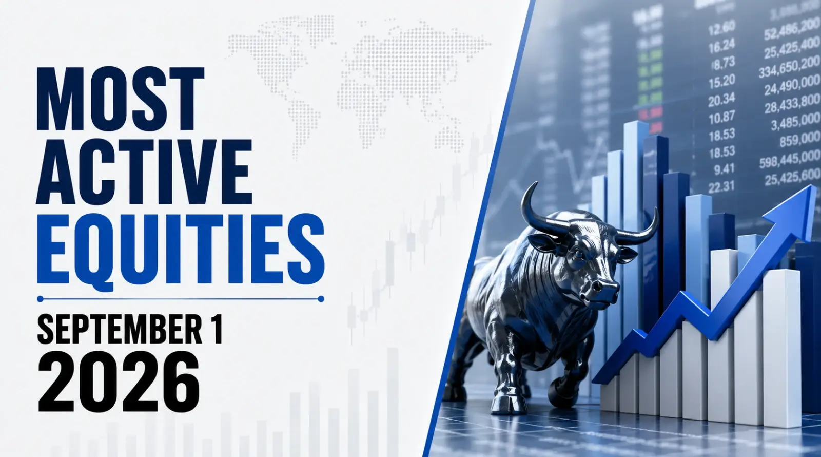 Most Active Equities September 1 2026