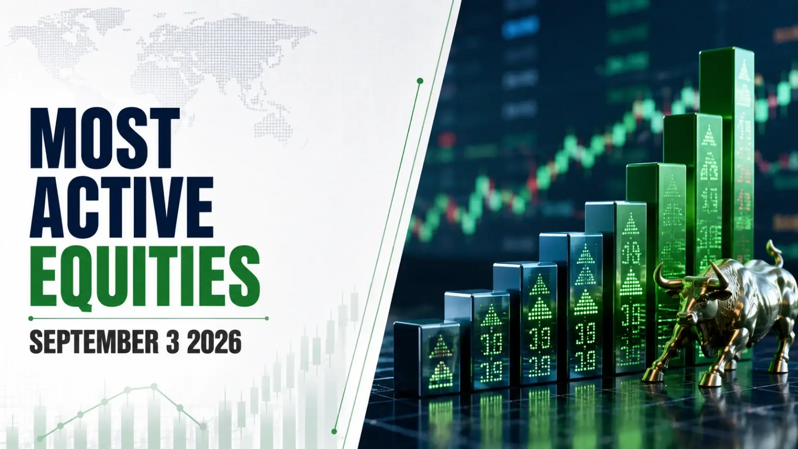 Most Active Equities on September 3 2026