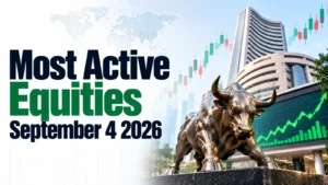 Most Active Equities on September 4, 2026 at 12:00 PM: PC Jeweller Leads Trading Activity