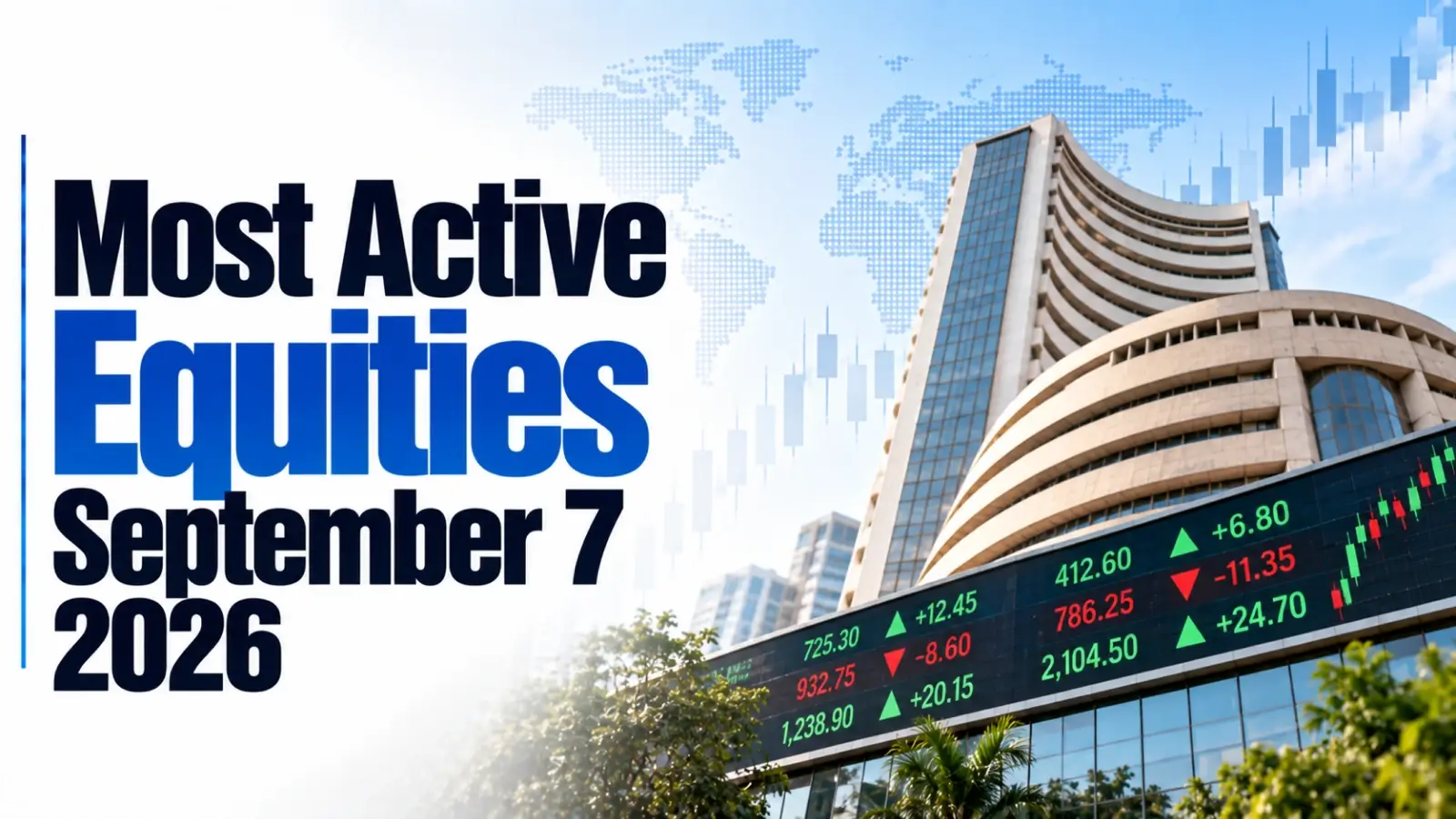 Most Active Equities on September 7 2026