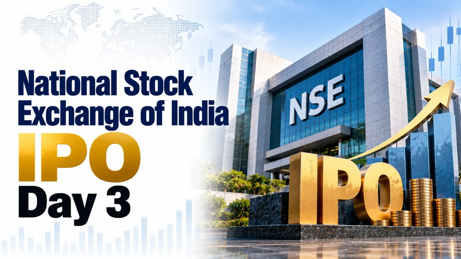 National Stock Exchange of India IPO Day 3: Issue Subscribed 1.46 Times