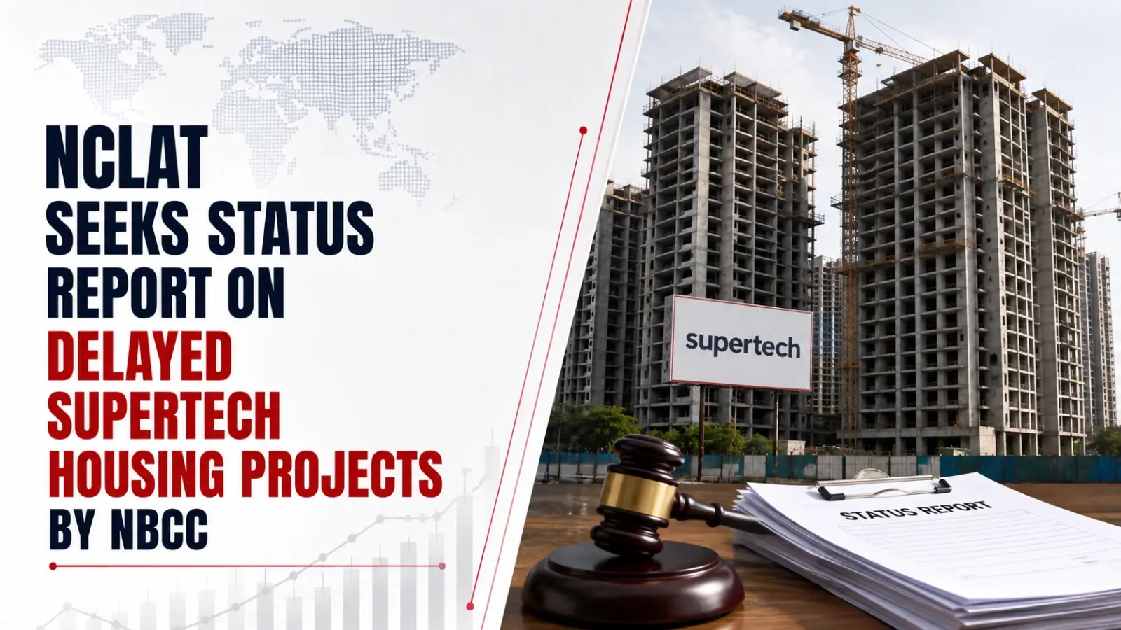 NCLAT Seeks Status Report on Delayed Supertech Housing Projects by NBCC