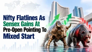 Nifty Flatlines As Sensex Gains At Pre-Open Pointing To Mixed Start